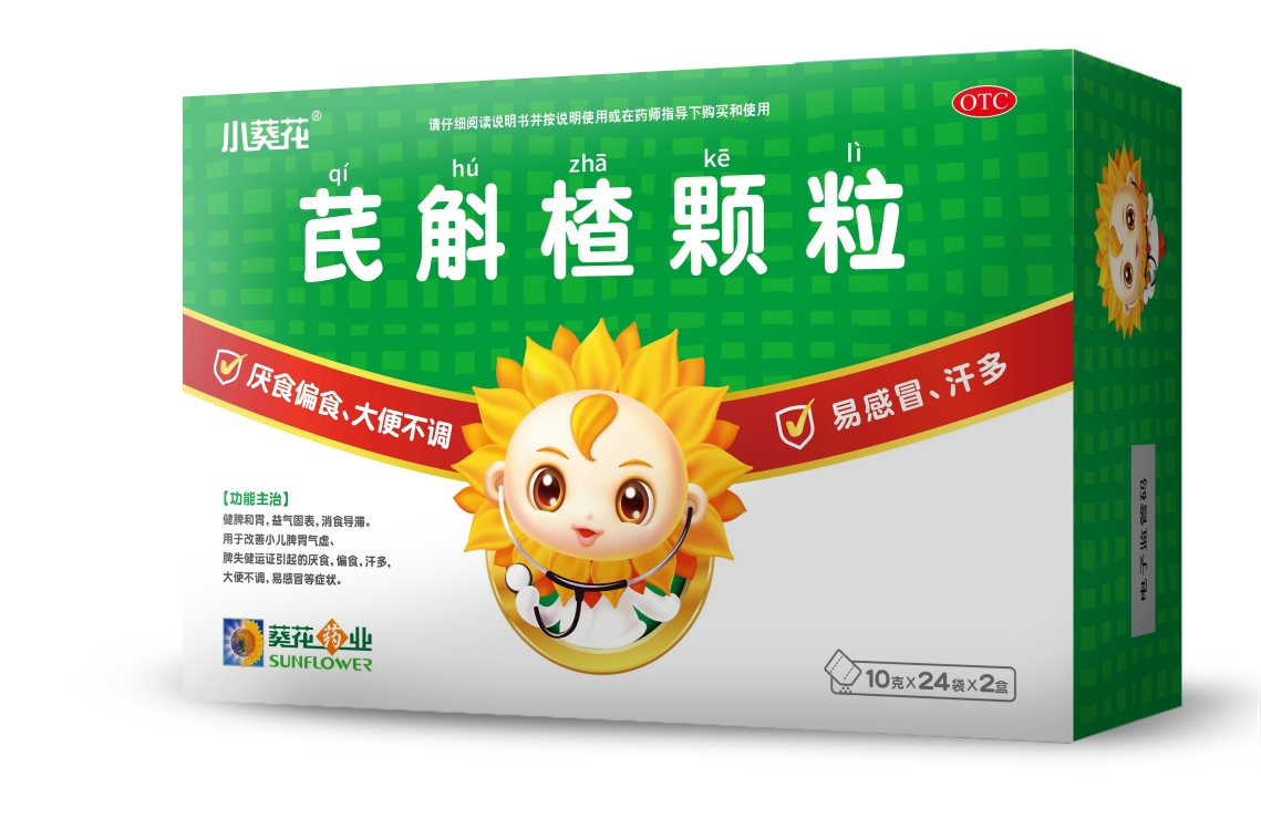  孩子发育不良能用芪斛楂颗粒吗？