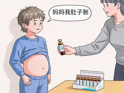 益气健脾口服液对小孩腹胀有效吗